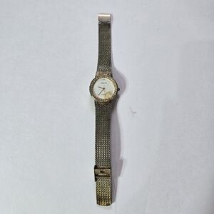Vintage Edison Gold Mesh Band Watch